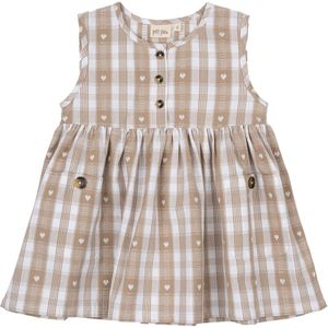 Petit Piao Jurk - Off White Heart - Petit Piao - 3 jaar (98) - Jurk