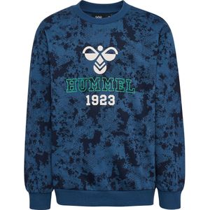 Hummel Sweatshirt - hmlJanno - Vaandrig Blue - Hummel - 4 jaar (104) - Sweatshirt