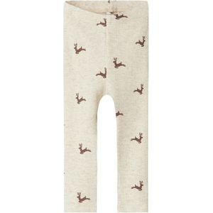 Name It - NbnRoko - Rib Leggings - Peyote Melange