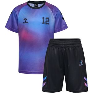 Hummel Trainingspak - hmlShimmer - Cayenne - Hummel - 9 jaar (134) - Shorts