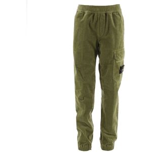 Stone Island Corduroy Broek - Sage - Stone Island - 8 jaar (128) - Fluwelen Broek