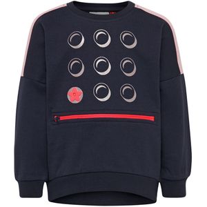 LEGO® Duplo Sweatshirt - LWSun - Navy m. Roze/Zilver - LEGO® Wear - 1 jaar (80) - Sweatshirt