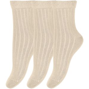 Minipop Sokken - Bamboe - 3-pack - Off White - MiniPop - 35/38 - Sokken