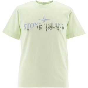 Stone Island T-Shirt - Chlorofyl m. Print - Stone Island - 8 jaar (128) - T-Shirts