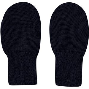 Huttelihut Wanten - Wol - Gebreid - Dark Navy - Huttelihut - 62/68 - Wanten