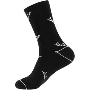 Lala Berlin Sokken - Sanira - Zwart/Wit m. Logo - Lala Berlin - 37/41 - Sokken