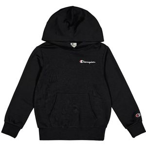 Champion Hoodie - Zwart m. Logo - Champion - 3-4 jaar (98-104) - Hoodie