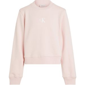 Sweatshirt - Effen - Lange Mouw - Normale Pasvorm - Ronde Hals