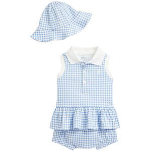 Polo Ralph Lauren Zomerset - Top/Bloomers/Zomerhoed - Blauw Geru - Polo Ralph Lauren - 1½ jaar (86) - Shorts