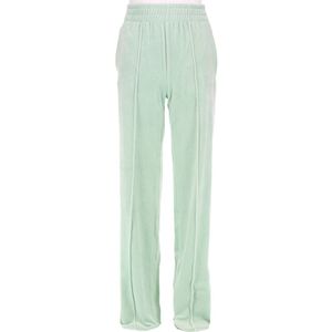 Juicy Couture Velours Broek - Grijs Jade - Juicy Couture - XS - Xtra Small - Velours Broek