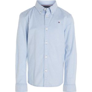 Tommy Hilfiger Overhemd - Flex Ithaka - Copenhagen Blue/White - Tommy Hilfiger - 74 - Overhemd