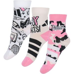 adidas Performance Sokken - 3-pack - K Doodle - adidas Performance - 25/27 - Sokken