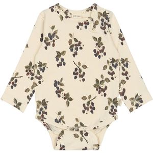 Petit Piao Romper l/s - Black Berry - Petit Piao - 56 - Romper L/S