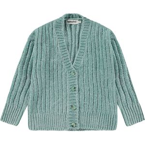 Molo Cardigan - Fluweel - Gebreid - Gianna - Rustig - Molo - 3-4 jaar (98-104) - Cardigan