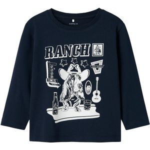 Name It T-Shirt - NmmKyle - Navy Blazer - Name It - 2 jaar (92) - T-Shirts