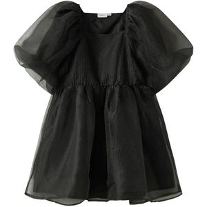 Name It Jurk - NkfRulla - Polyester - Black - Name It - 8 jaar (128) - Jurk