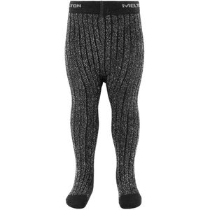 Melton Panty's - Bamboe - Black - Melton - 15-16 jaar (170-176) - Panty's