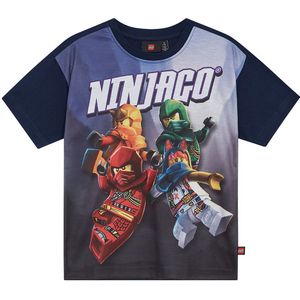 LEGO® Ninjago T-Shirt - LWTaffy - Dark Navy - LEGO® Wear - 4 jaar (104) - T-Shirts