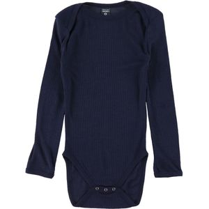 Smallstuff Romper l/s - Wol - Navy - Smallstuff - 56 - Romper L/S