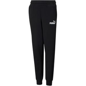 Puma Regular Fit Joggingbroek met Logo Zwart