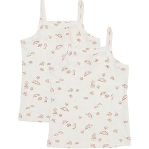 VACVAC Onderhemden - 2-pack - Maggie - Rib - BakkersGonnaBake Ao - VACVAC - 2 jaar (92) - Onderhemd