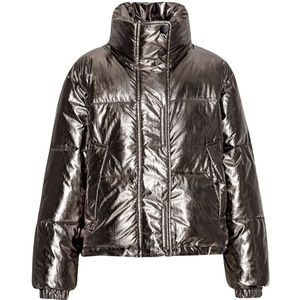 Molo Gevoerde Jas - Hansine - Warm Silver - Molo - 10 jaar (140) - Donsjassen