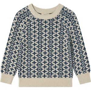 Fliink Blouse - Gebreid - Nova - Insignes Blue - Fliink - 80 - Shirts