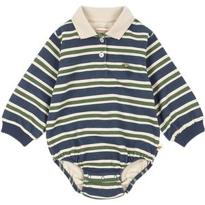 Konges Sløjd Polo-body l/s - Spotty - Spellbound Stripe - Konges Sløjd - 68 - Romper L/S