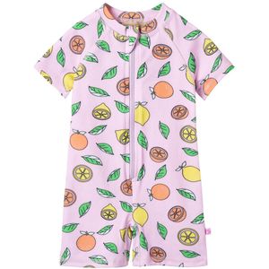 Småfolk Zwemboxpak - UV50+ - Roze Lavender m. Fruit - Småfolk - 98 - Badmode