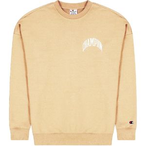 Champion Fashion Sweatshirt - Ronde hals - Zand - Champion - 16-18 jaar (176-188) - Sweatshirt