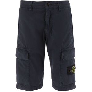 Stone Island Shorts - Navy - Stone Island - 8 jaar (128) - Shorts