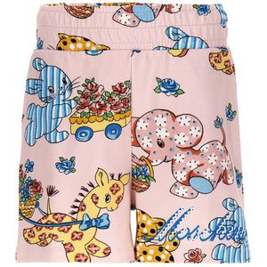 Moschino Sweatshorts - Roze m. Print - Moschino - 4 jaar (104) - Shorts