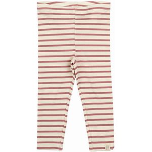 Petit Piao Leggings - Som - Verwelkt Rose/Off White - Petit Piao - 56 - Leggings
