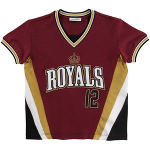 Dolce & Gabbana T-Shirt - Bordeaux m. Print - Dolce & Gabbana - 2 jaar (92) - T-Shirts