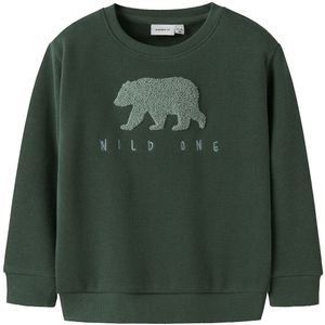 Sweatshirt - Regular Fit - Zacht - Lange Mouwen - Ronde Hals - 3D-borduring