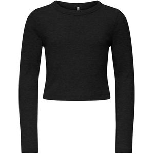 ONLY - KOGBINA - Shirt - Zwart - Lange Mouwen