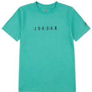 Jordan T-Shirt - Gewassen Teal m. Print - Jordan - 8-10 jaar (128-140) - T-Shirts