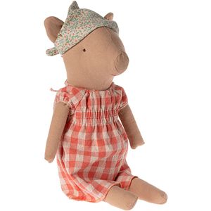 Maileg Knuffel - Varken - Meisje - 34 cm - Jurk - Maileg - OneSize - Knuffel