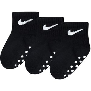 Nike - NHN CORE SWOOSH GRIPPER - Sportsokken - Zwart - 3 Paar