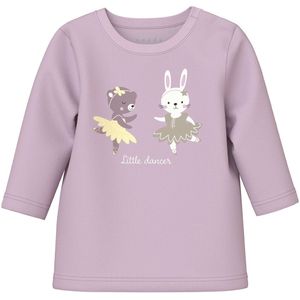 Name It Blouse - NbfVubie - Winsome Orchid/Kleine dansers - Name It - 1 jaar (80) - Blouse