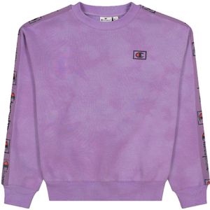 Champion Fashion Sweatshirt - Paars m. Logo - Champion - 16-18 jaar (176-188) - Sweatshirt