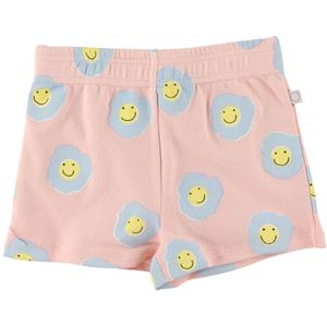 Stella McCartney Kids Sweatshorts - Roze/Lichtblauw m. Bloemen - Stella McCartney Kids - 18 mnd - Shorts