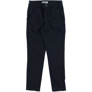 Hound Broek - Chino - Navy - Hound - 8 jaar (128) - Broeken - Katoen
