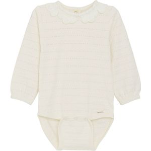 Minymo Romper L/æ - Advocaat m. Patroon - Minymo - 2 jaar (92) - Romper L/S