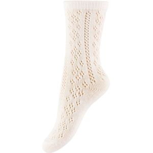 Konges Sløjd Sokken - Katoen/Wol - Off White m. Pointelle - Konges Sløjd - 17/18 - Sokken