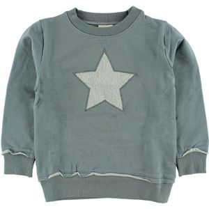 En Fant Sweatshirt - Dusty Groen m. Ster - En Fant - 50 - Sweatshirt