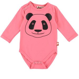 DYR-Cph Romper L/æ - Dierenkwakzalver - Mode Roze Panda - DYR - 3 mnd - Romper L/S