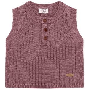 Hust and Claire Vest - Gebreid - HCEdi Wool Rib Gebreid - Pale M - Hust and Claire - 4 jaar (104) - Vest
