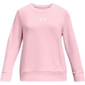 Under Armour Sweatshirt - River Terry Crew - Roze - Under Armour - 8 jaar (128) - Sweatshirt