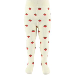 Flöss Panty's - Vera - Pointelle Berry - Flöss - 68/74 - Panty's